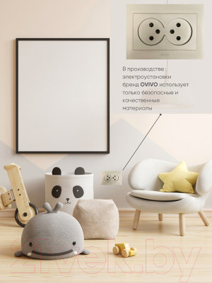 Розетка Ovivo Grano 400-130300-908