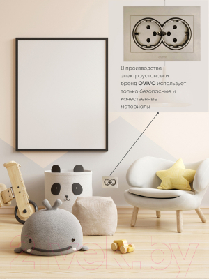 Розетка Ovivo Grano 400-130300-907