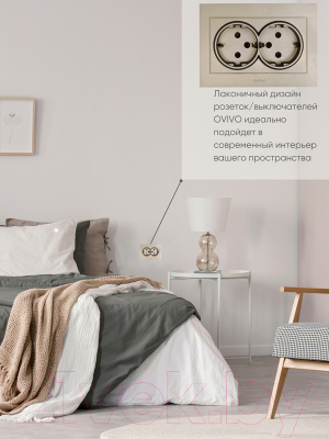 Розетка Ovivo Grano 400-130300-907