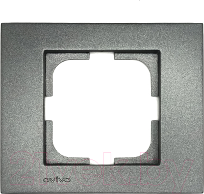 Рамка для выключателей и розеток Ovivo Grano 400-110000-096 - фото