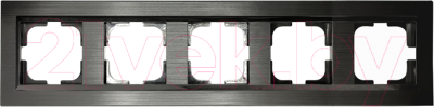 Рамка для выключателей и розеток Ovivo Quantum 405-360000-250 - фото