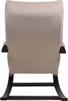 Кресло-качалка Импэкс Leset Морено (орех текстура/Velur V18)