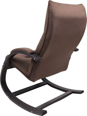 Кресло-качалка Импэкс Leset Морено (венге текстура/Velur 23)