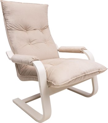 Кресло мягкое Импэкс Форест (слоновая кость/Velur V 18) - фото