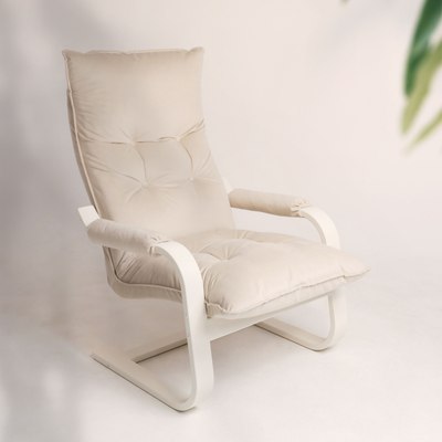 Кресло мягкое Импэкс Форест (слоновая кость/Velur V 18)