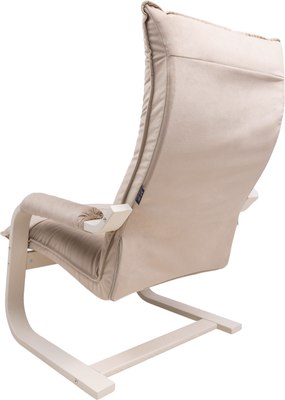 Кресло мягкое Импэкс Форест (слоновая кость/Velur V 18)