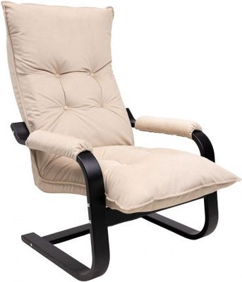 Кресло мягкое Импэкс Форест (венге текстура/Velur V 18) - фото