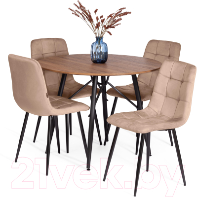 Стул Tetchair Chilly велюр/металл