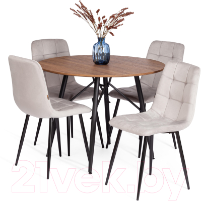 Стул Tetchair Chilly велюр/металл