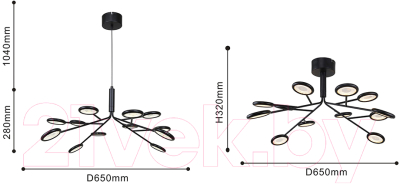 Люстра F-Promo 4252-12P