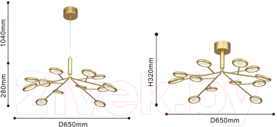 Люстра F-Promo 4253-12P