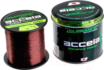 Леска монофильная Elegance Method Accela Distance Feeder Reflect FXEM-508130 - фото