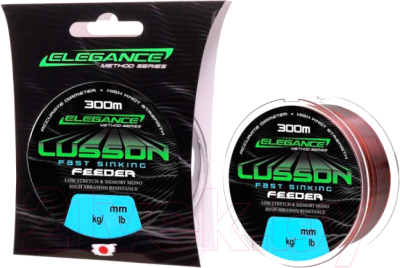 Леска монофильная Elegance Method Lusson Fast Sinking Feeder FXEM-500329 - фото