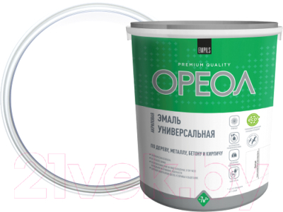 Эмаль Ореол Акриловая глянцевая