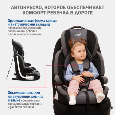 Автокресло Siger Стар Isofix Lux / KRES4028