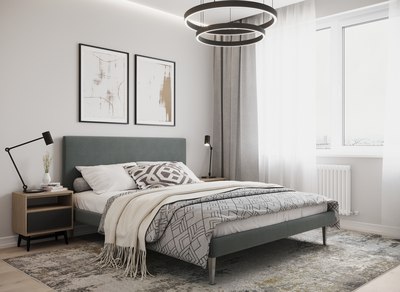 Двуспальная кровать Moon Family 1256 / MF011315