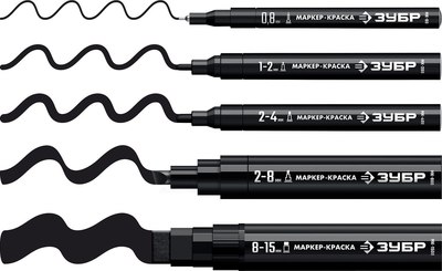 Маркер-краска Зубр МК-1500 / 06329-2