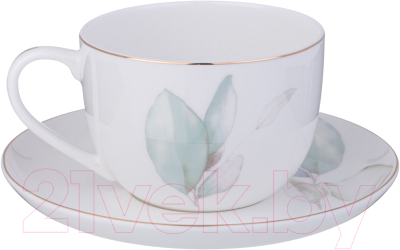 Чашка с блюдцем Lefard Inspiration Нежность / 422-144 - фото