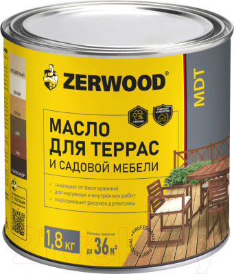 Масло для древесины Zerwood MDT - фото