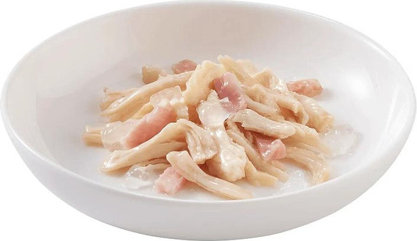 Влажный корм для кошек Schesir с курицей и ветчиной