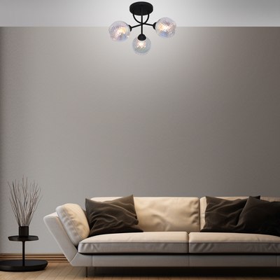 Потолочный светильник Элетех Вита НПБ 01-3x60-193 Е27 / 1005405396