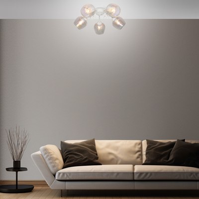 Потолочный светильник Элетех Дези НПБ 01-5x60-129 / 1005405399