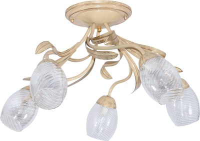 Потолочный светильник Элетех Лилия НПБ 01-5x60-107 Е27 / 1005405402 - фото