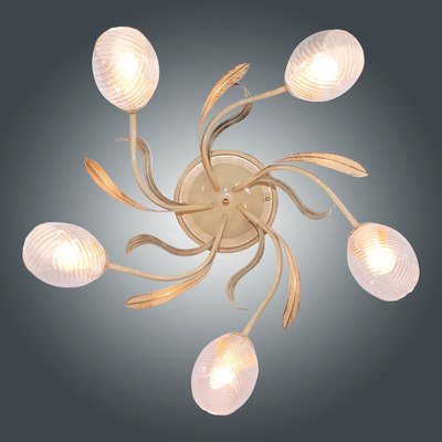 Потолочный светильник Элетех Лилия НПБ 01-5x60-107 Е27 / 1005405402