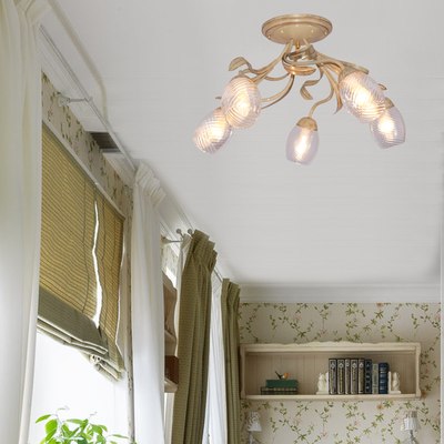 Потолочный светильник Элетех Лилия НПБ 01-5x60-107 Е27 / 1005405402