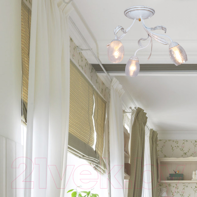 Люстра Элетех Лилия НПБ 01-3x60-141 Е27 / 1005405404