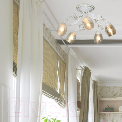 Люстра Элетех Лилия НПБ 01-5x60-107 Е27 / 1005405405