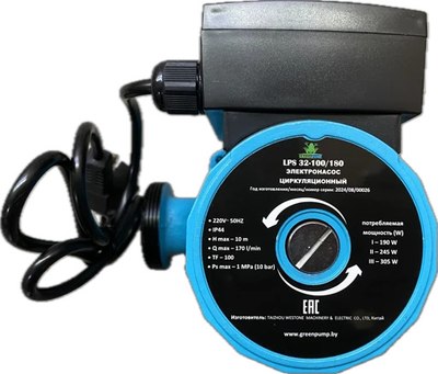 Циркуляционный насос GreenPump LPS 32-100/180