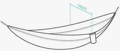 Гамак ZaoFeng Parachute Cloth Hammock HW070101