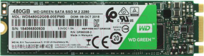 SSD диск Western Digital Green M.2 480GB (WDS480G2G0B) - фото