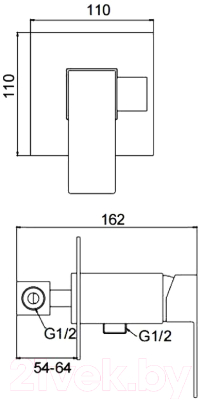 Гигиенический душ Ekko E65803-7