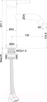 Смеситель Maxonor Pure Life PL1087-6