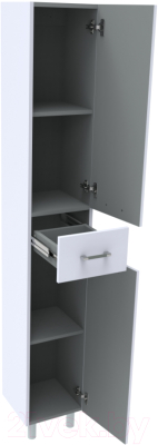 Шкаф-пенал для ванной АВН Мокка 30 / 35.12 (3)