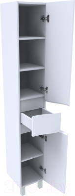 Шкаф-пенал для ванной АВН Фиджи 30 / 61.43 (3)