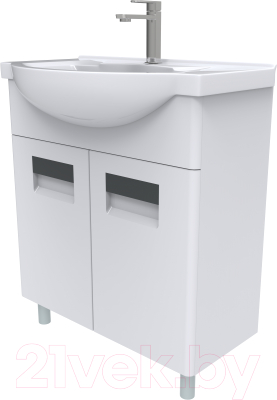 Тумба под умывальник АВН Сорренто 75 / 115.05 - фото