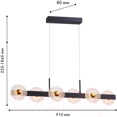 Люстра FAVOURITE 4317-6P