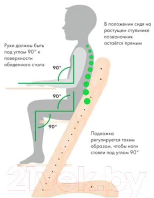 Стул детский Движение-жизнь Компаньон