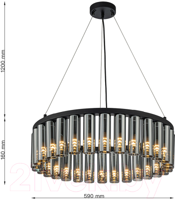 Люстра FAVOURITE 4504-30P