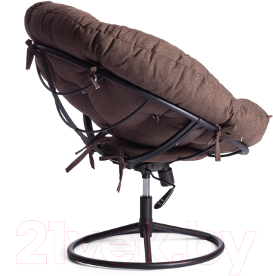 Кресло офисное Tetchair Cloude Home (рогожка коричневый)