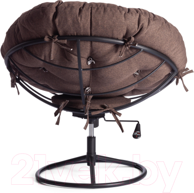 Кресло офисное Tetchair Cloude Home (рогожка коричневый)