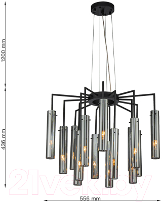 Люстра FAVOURITE 4501-15P