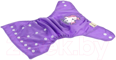 Подгузник многоразовый Крошка Я Верю в единорогов / 4978174