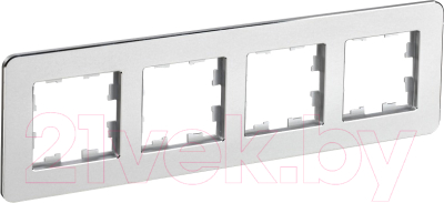 Рамка для выключателей и розеток IEK Brite BR-M42-M-01-K47 - фото