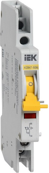 Аварийный контакт IEK КСВ47-60М на DIN-рейку MVA31D-AK-1 - фото