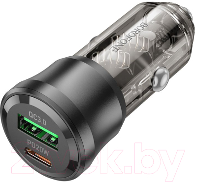 Адаптер питания автомобильный Borofone BZ25 - фото