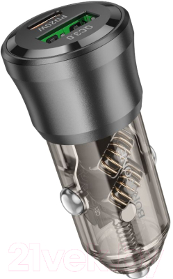 Адаптер питания автомобильный Borofone BZ25